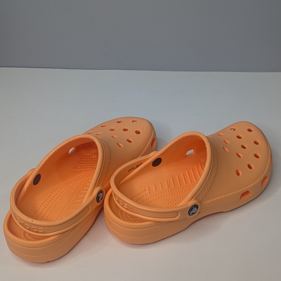 Crocs Classic Clogs Peach/Orange Unisex M8 W10 - Picture 7 of 8